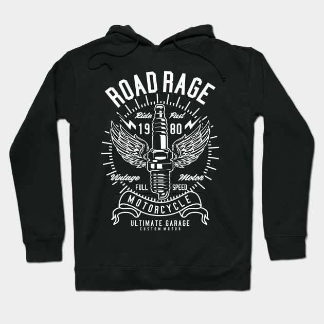 Road Rage Hoodie by CRD Branding